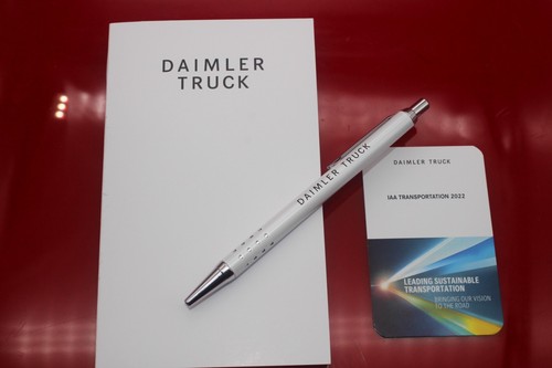 Daimler truck notizblock - truck, +