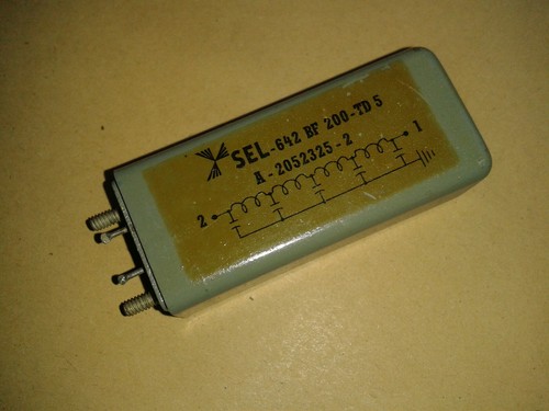 Sel bandpassfilter - sel, bf