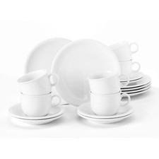 Seltmann Weiden COMPACT weiß 007 uni Kaffeeservice 18 teilig