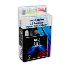 12 Premium Power Knicklichter