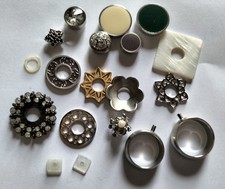 Ring Edelstahl Wechselring Wechselschmuck Wechselaufsätze Frosch Perlmutt Strass