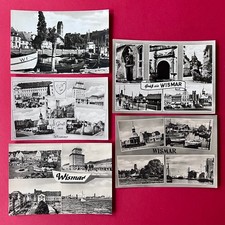 5 x DDR Foto AK WISMAR