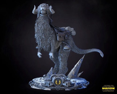 Star wars statue tauntaun - statue,