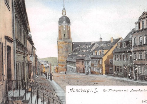 Annaberg große kirchgasse mit - annaberg,