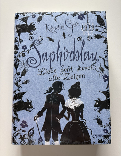 Saphirblau liebe geht durch - saphirblau,