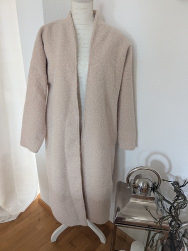Mantel cardigan wollfilzoptik - mantel,