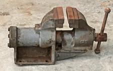 Alter Vintage Schraubstock -
