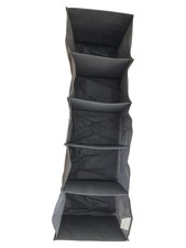 Lifewit Hängeregal Grau Stoff Aufbewahrungsbox Kleiderschrank Organizer