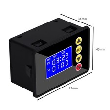 Kompaktes LCD Digitalanzeige