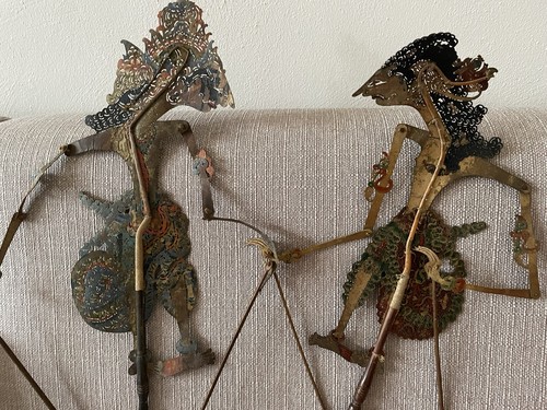 Alte schattenspielfiguren - alte,