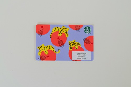 Starbucks 2022 gift card - starbucks,