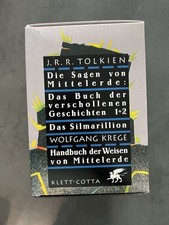 J.R.R. TOLKIEN Die Sagen von Mittelerde: Band 1-4  Konvolut | guter  Zustand
