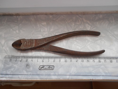 Vintage zange seitenschneider - vintage,