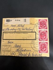 BRD Paketkarten Stück MiF +