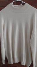 edler Pullover Seide Kaschmir von Peter Hahn helles Beige Gr.44 (eher 42)