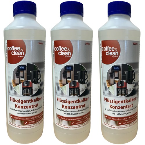 500ml flüssig entkalker - 3x,