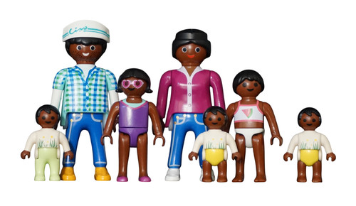Playmobil schwarze familie - playmobil,