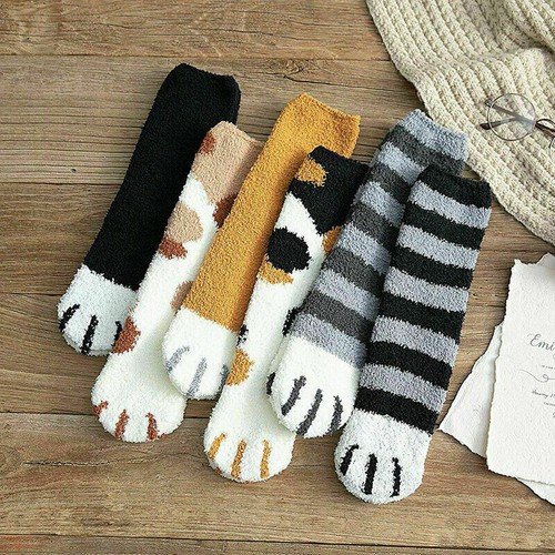 Paar damen warme socken samt - 6,