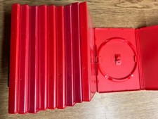 Dvd hüllen rot - 10,