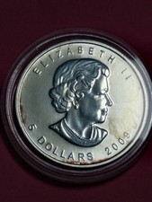 1 Unze 1 OZ Silbermünze Maple