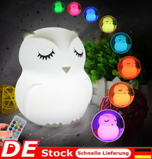 Eule Nachtlicht Kinder Touch