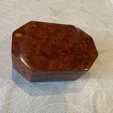 Holz Schatulle Oktagonal Form