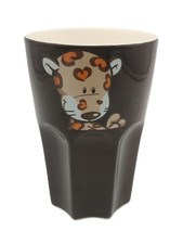 NICI Becher "HOT CHOCOLATE" Leopard Leo Wild Friends Latte Macchiato Tasse