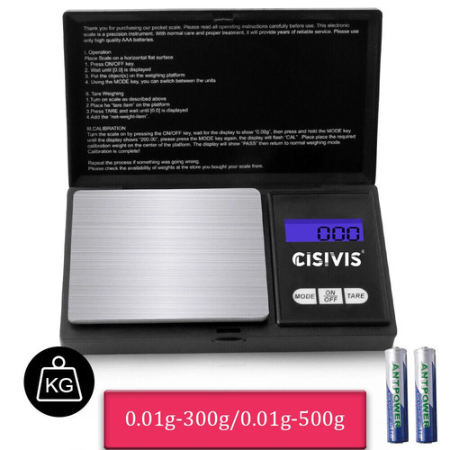 Digitale feinwaage 01g bis - 0.01g,