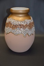 Große Vase - dürfte Keramik sein ? - etwas mehr als 25 cm hoch