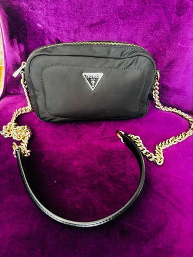 Damen guess schwarz tasche - schwarz,