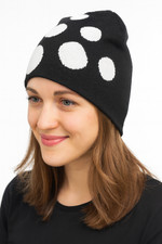 CRAFT Beanie Unisex Big Cap Langlauf Ski Mütze mit Stirnband schwarz/weiß L/XL