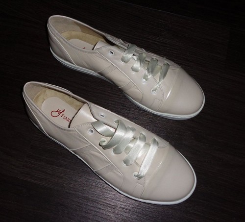 Leder sneaker halbschuhe - leder,