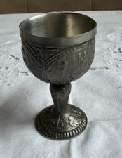 Kleiner Kelch - Pokal -Zinn - Höhe ca. 8 cm