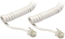 7,5m Telefonhörer-Spiralkabel