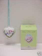 Hutschenreuther Jahresherz Porzellan 2010 " Möwe "