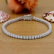 Moissanit-Tennisarmbänder 0,1