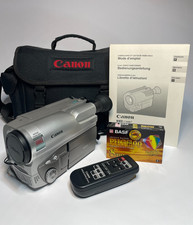 Canon V 420 Camcorder 8mm wie NEU - Funktioniert! Mit viel Zubehör! Anschauen!