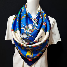 RARE VINTAGE HERMES Silk Scarf
