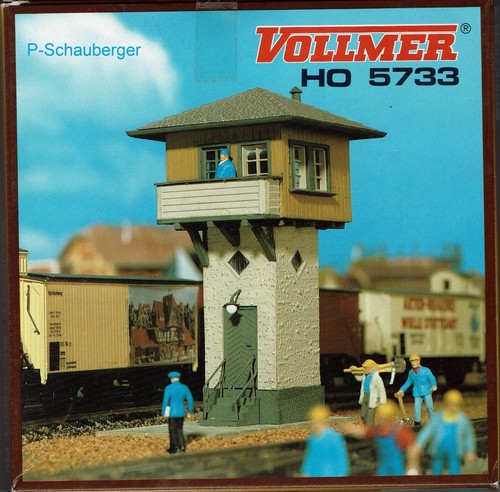 Vollmer 5733 bausatz stellwerk - vollmer,