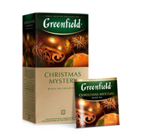 GREENFIELD CHRISTMAS MYSTERY aus Kenia 25Btl  Aromatisierter Schwarzer Tee