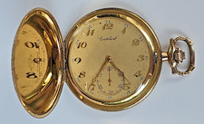 Cortobert Antike Savonette Goldfilled Taschenuhr mit Witmung Glyco Metall. Spz-7