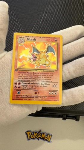 Charizard 1st edition german - charizard,