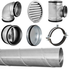 Verbinder Wickelfalzrohr Bogen