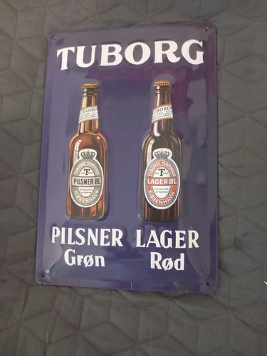 Blechschild bier werbung - -,