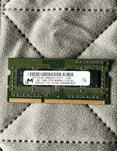 Micron 1gb ddr3 ram dimm - 1gb, so-dimm