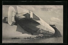 Ansichtskarte Zeppelins