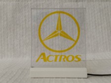 Für Tamiya Truck Logo Actros mit LED gelb