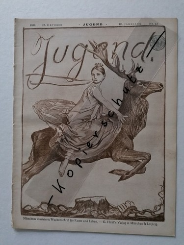 Original zeitschrift jugend - original,