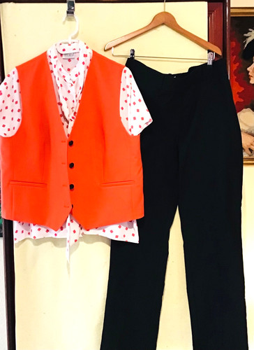 Teiliges out fit m bluse - gr,