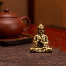 Messing Mini Buddha Statue